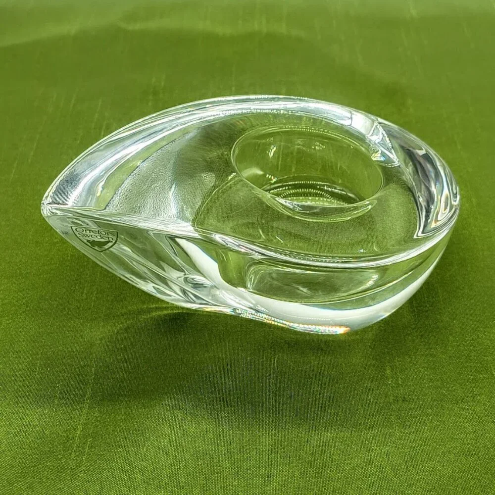 Orrefors Martti Rytkonen Votive Candle Holder